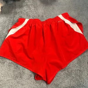 Nike dri-fit Red and White Sports Shorts running thumbnail 6