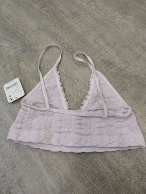 NWT Intimately Free People Lilac Heirloom Seamless Bralette Size XS/S thumbnail 3