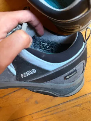 Asolo Vibram Hiking Shoes Women’s 9 Gore-Tex Teal Black Lace-Up thumbnail 4