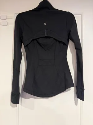 Lululemon Define Jacket Women's Size US 2 Black Full Zip Vented Back Vintage thumbnail 5