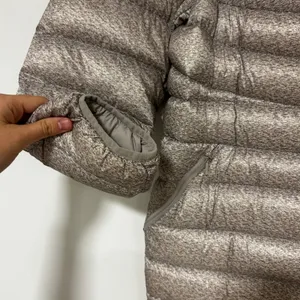 Lands End 1X Lightweight Puffer Coat Hooded Quilted‎ Down Fill Winter Warm thumbnail 3