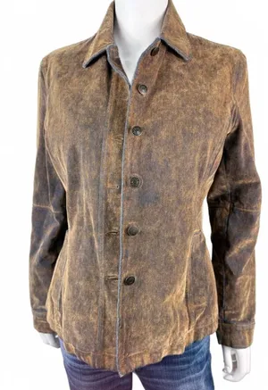 Beautiful Giacca Jacket Size S Brown thumbnail 1