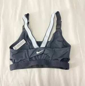 Nike Black & Baby Blue Sport Bra thumbnail 3