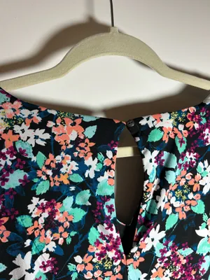 2X Plus size mid-length dress thumbnail 9