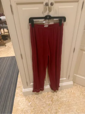 Eberjey Women's Red Piped Button-Up Pajama thumbnail 3