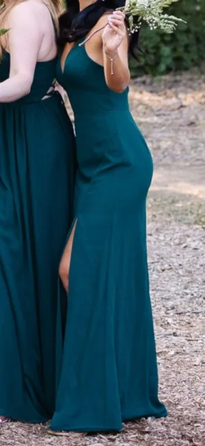 Azazie Bridesmaid Dress Worn ONCE thumbnail 1