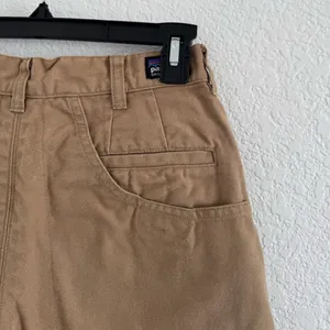 Patagonia Tan High Waist Shorts Classic Casual Design thumbnail 3