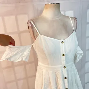 Lulu’s I've Got Love White Off-the-Shoulder Midi Dress size medium thumbnail 6