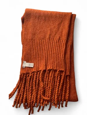 Free People Vibrant Orange Knit Accessory thumbnail 1