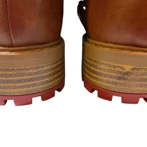 MIA Lance Cognac Luggage Brown/Red Lace Up Ankle Hiking Boots NIB - Size 6 thumbnail 15