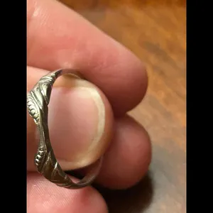 Ring band 925 sterling silver size 9.25 1.86 thumbnail 2