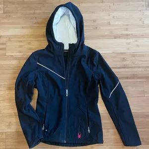 Spyder Fleece Jacket With Hood thumbnail 1
