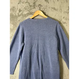 J.Crew Juliette Collarless‎ Sweater Blazer Linen Minimalist Lightweight MD New thumbnail 8