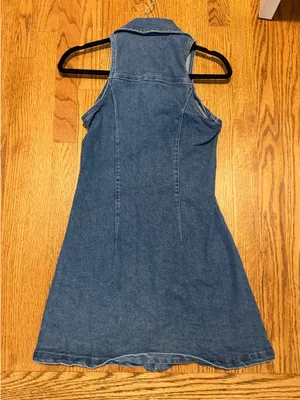 Altar'd State Dress Denim Mini thumbnail 2