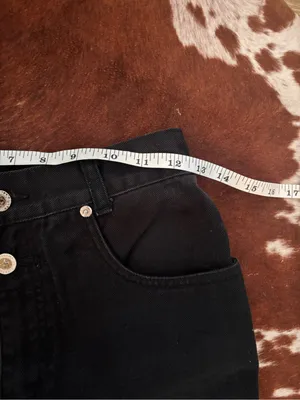 Vintage‎ Lawman black denim jeans size 25 thumbnail 7