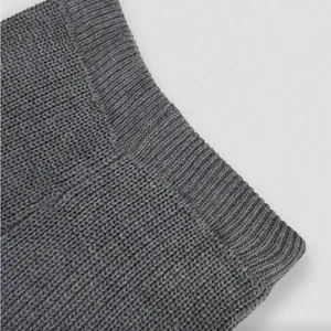Cozy Ribbed Knit Two-Piece Set in Charcoal Gray NWOT. thumbnail 6