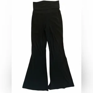 Aerie Black Flared Leggings thumbnail 3