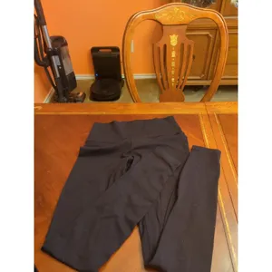 LULULEMON Women's Wunder Under High-Rise Cotton Pants Leggings 24” X 31” Size 6 thumbnail 4
