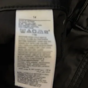 Old Navy High Rise OGG Straight Faux Leather Pants Black Size‎ 14 thumbnail 7