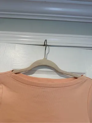 NWOT LRL Lauren Ralph Lauren Size XS Pink Boat Neck Cuffed Sleeve Top Cotton thumbnail 2