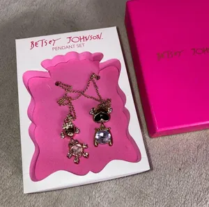 Betsey Johnson pendant set dogs thumbnail 2