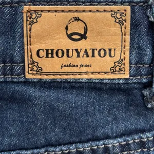 ChouYaTou Blue Denim Mini Skirt XL Cotton Blend thumbnail 4