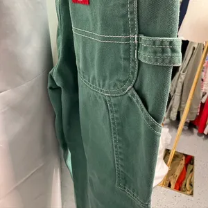 Dickies Carpenter‎ Pants Juniors 1/25 Green Cargo Utility Grunge Mid-Rise thumbnail 8