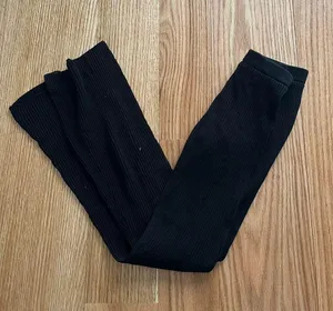 Glassons Black Knit Flare Pants thumbnail 1
