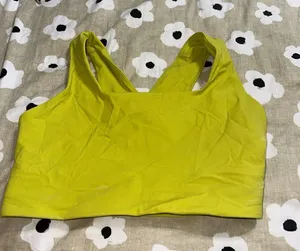Free People Green Honeydew Sports Bra thumbnail 1