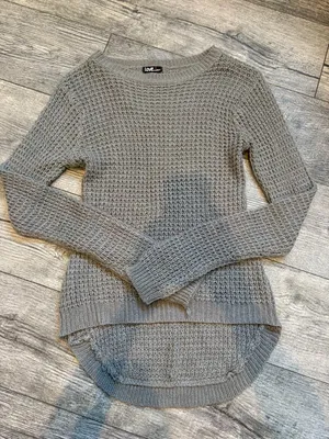 Love By Chesley Womens Large Sweat Knit Long Sleeve Sweater thumbnail 2