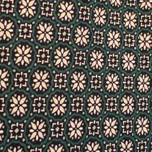 J. Jill Black and Cream Geometric A-Line Skirt thumbnail 4