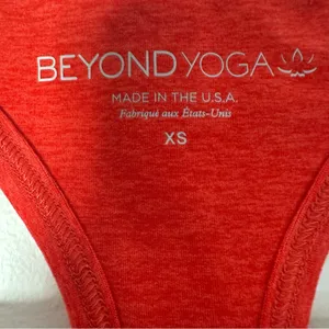Beyond Yoga Step Up Racerback Tank Red Orange Size XS NWT thumbnail 5