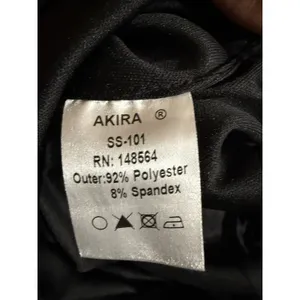 Akira black white cocktail dress Medium bow Velvet‎ Dress thumbnail 6