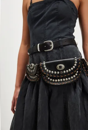 Free People Lucky Stars Pocket Belt thumbnail 1