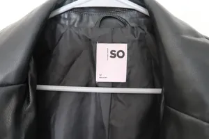 SO Faux Leather Blazer thumbnail 2