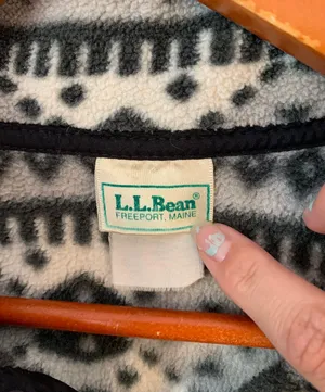 Vintage L.L. Bean Fleece Sweater thumbnail 3