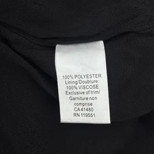 Gentle Fawn Tatiana Dress Long Sleeve‎ V Neck Tie Cuff Black Sheer Large NWT thumbnail 11