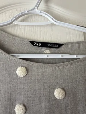ZARA Polka Dot Top thumbnail 4