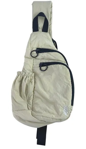 Free People Renegade Women's Beige Adjustable Padded Strap Crossbody Sling Bag thumbnail 1