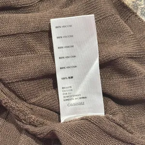 NWT Free People Cropped Tank Top Ribbed Racerback Y2K 90s Minimalist Brown Small thumbnail 4