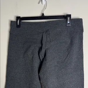 Calvin Klein Performance Quick Dry Heather Gray Workout Yoga Capri Leggings XL thumbnail 4