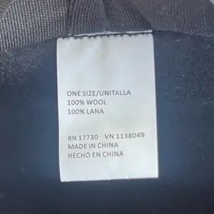 Women's Black Wide Brim Floppy Wool Hat Bow Boho Chic Fall Winter thumbnail 6