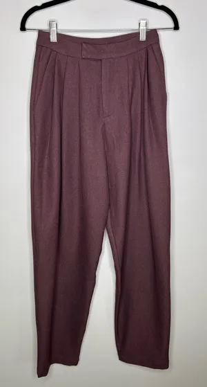 NWT Commense Straight Leg High Waist pleated pants size XS thumbnail 1