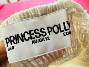 Princess Polly White Sweetheart Mini Dress with Script Detail thumbnail 10