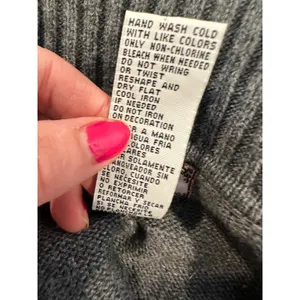 Vtg Tiara International Cardigan Women S Gray Floral Embroidered Grandma Cottage thumbnail 7
