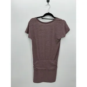 Athleta‎ Womens Purple Tee Dress Sz S Butter Soft Casual Comfort Everyday Basic thumbnail 2