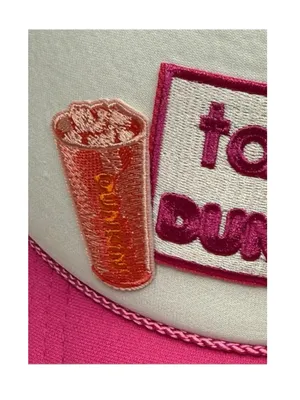 Rare: new Tarte x Dunkin’ Collab ◎ BLSSD The Label ◎ Patches Trucker Hat ◎ Pink thumbnail 6