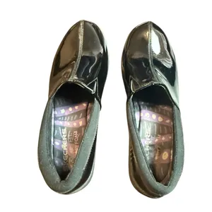 Skechers Relaxed Fit Memory Foam Black Patent Leather Slip-On Shoes Size 8.5 thumbnail 8