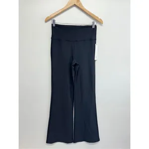 AQUA Leggings High Rise Boot Cut Size Small‎ Style Black Athletic NWT thumbnail 4