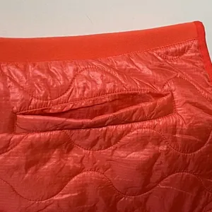 J‎ Crew Vest Women's Small Pink Full Zip Inner Pockets Coral Puffer Sleeveless thumbnail 2